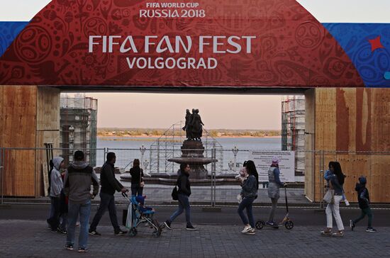 Russia World Cup Preparations Volgograd