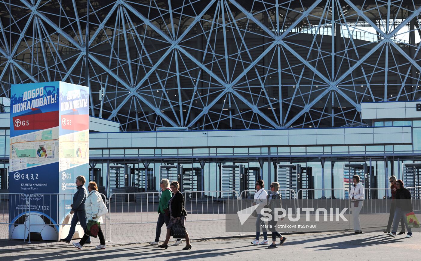 Russia World Cup Preparations Volgograd