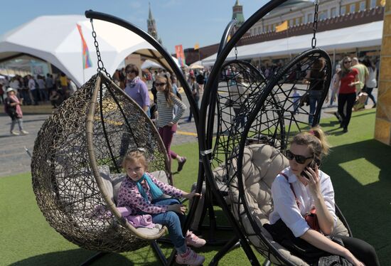 Red Square book festival. Day three