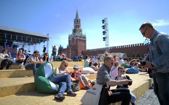 Red Square book festival. Day three