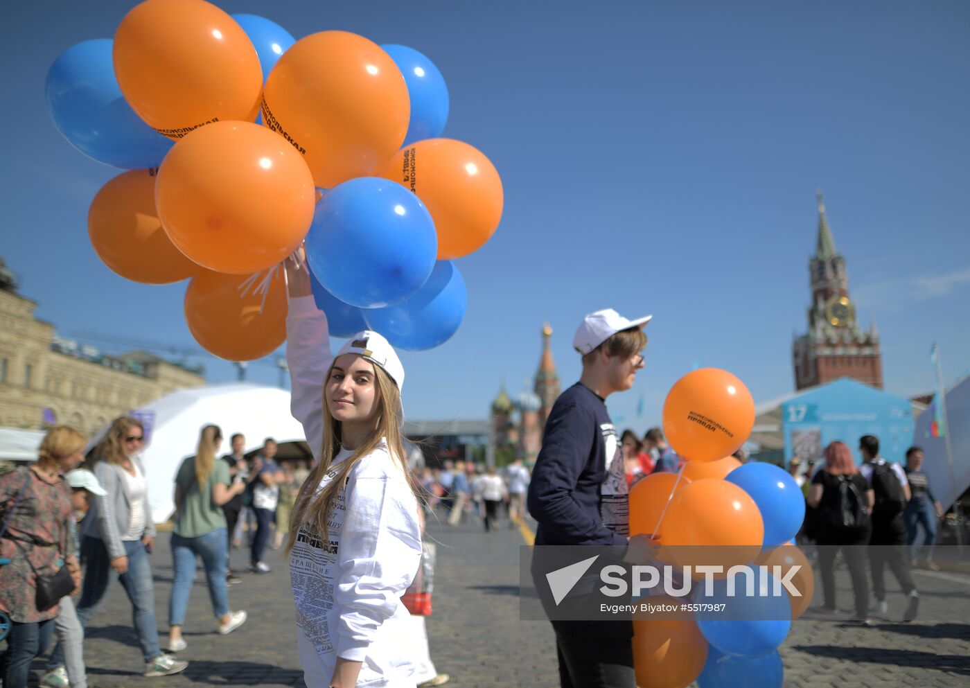 Red Square book festival. Day three