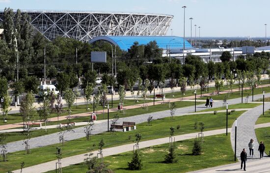 Russia World Cup Preparations Volgograd
