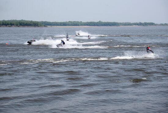 Aquafest 2018 summer season opening in Khabarovsk