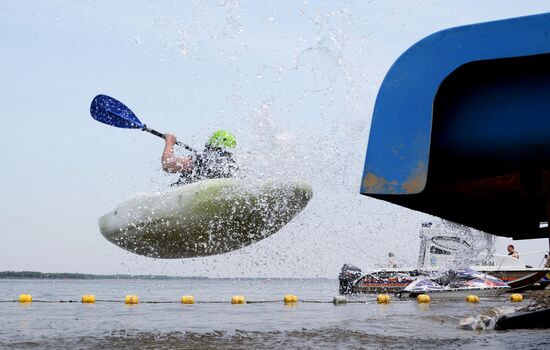 Aquafest 2018 summer season opening in Khabarovsk