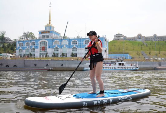 Aquafest 2018 summer season opening in Khabarovsk