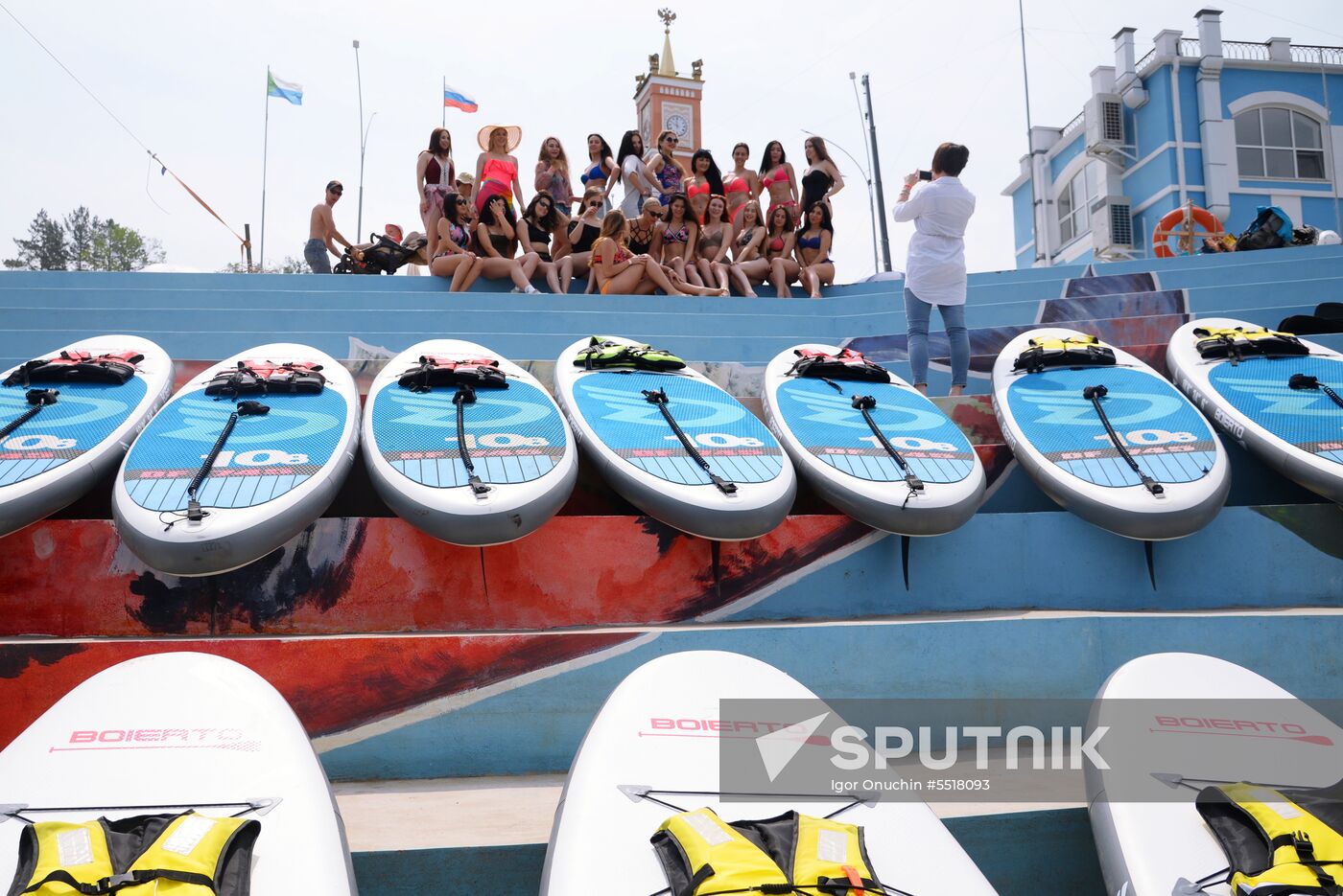 Aquafest 2018 summer season opening in Khabarovsk