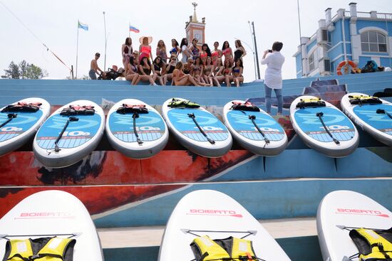 Aquafest 2018 summer season opening in Khabarovsk