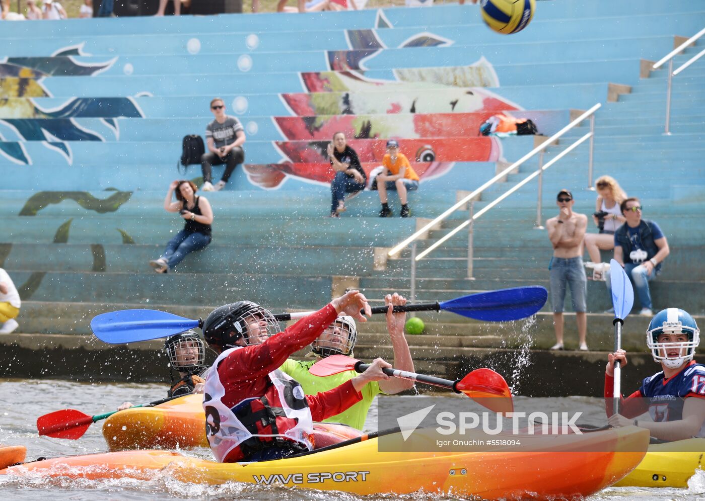 Aquafest 2018 summer season opening in Khabarovsk