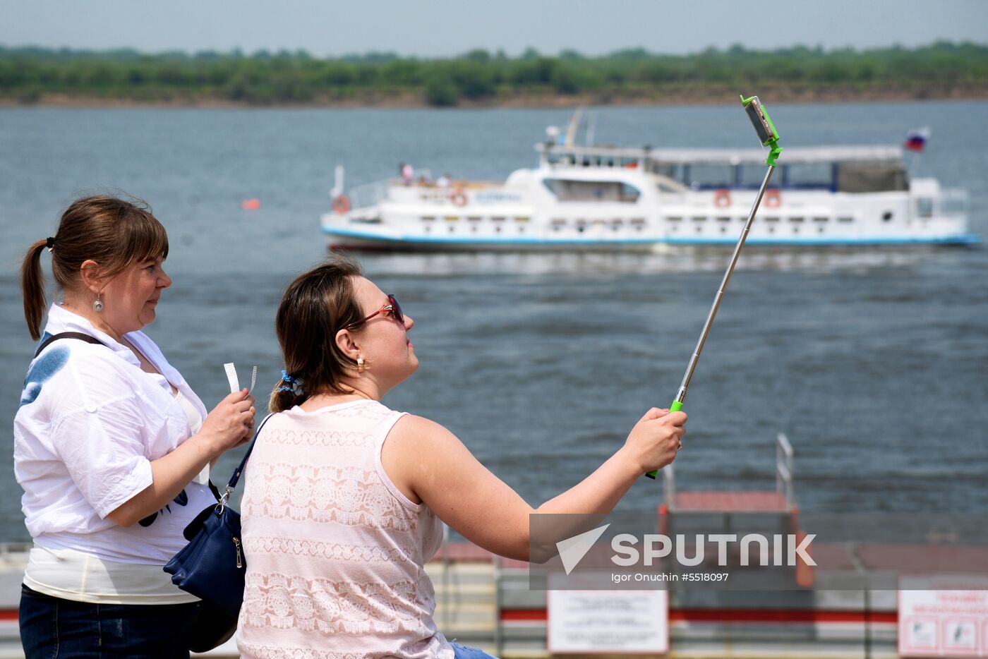 Aquafest 2018 summer season opening in Khabarovsk