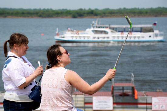 Aquafest 2018 summer season opening in Khabarovsk