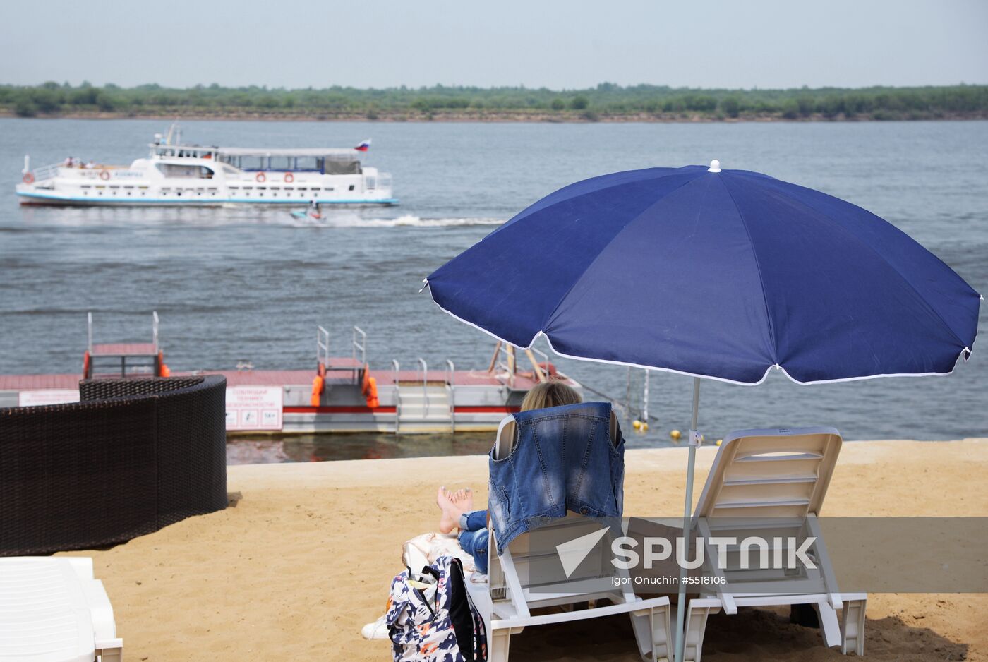 Aquafest 2018 summer season opening in Khabarovsk
