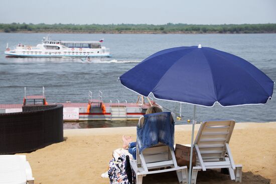 Aquafest 2018 summer season opening in Khabarovsk