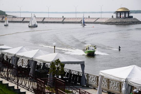 Aquafest 2018 summer season opening in Khabarovsk