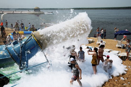 Aquafest 2018 summer season opening in Khabarovsk