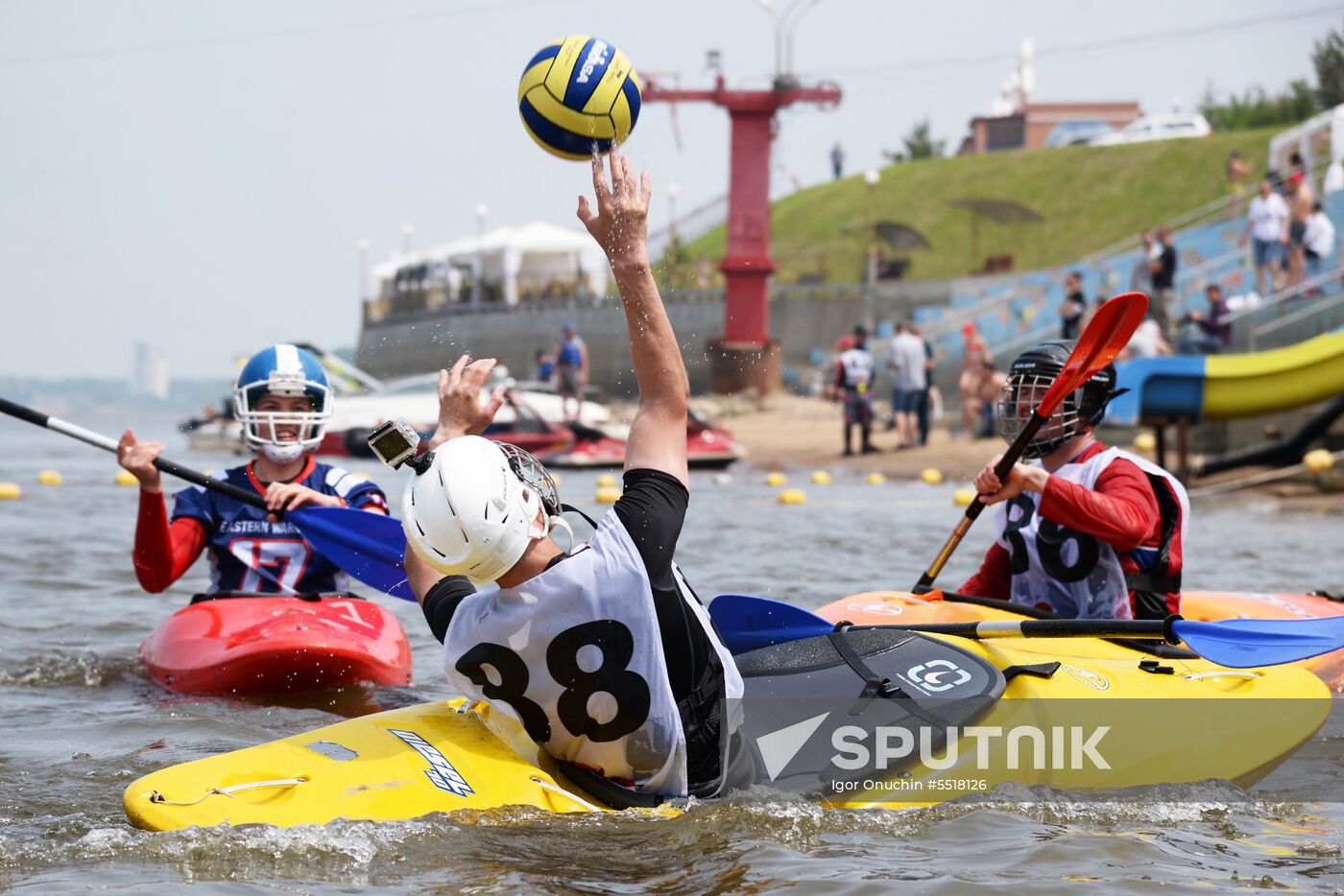 Aquafest 2018 summer season opening in Khabarovsk