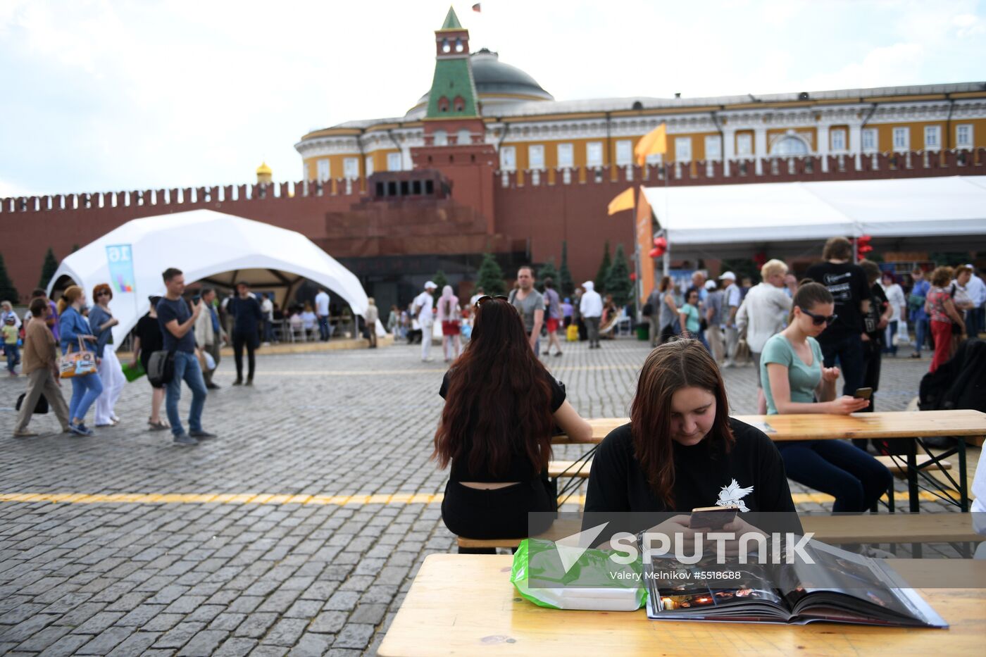 Red Square book festival. Day four