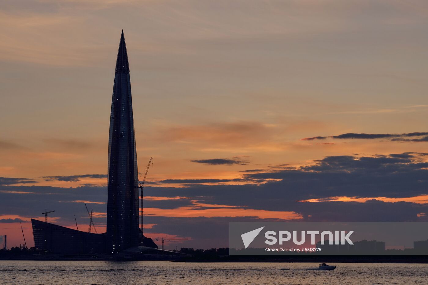 Lakhta Center in St. Petersburg