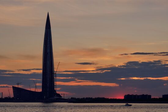 Lakhta Center in St. Petersburg