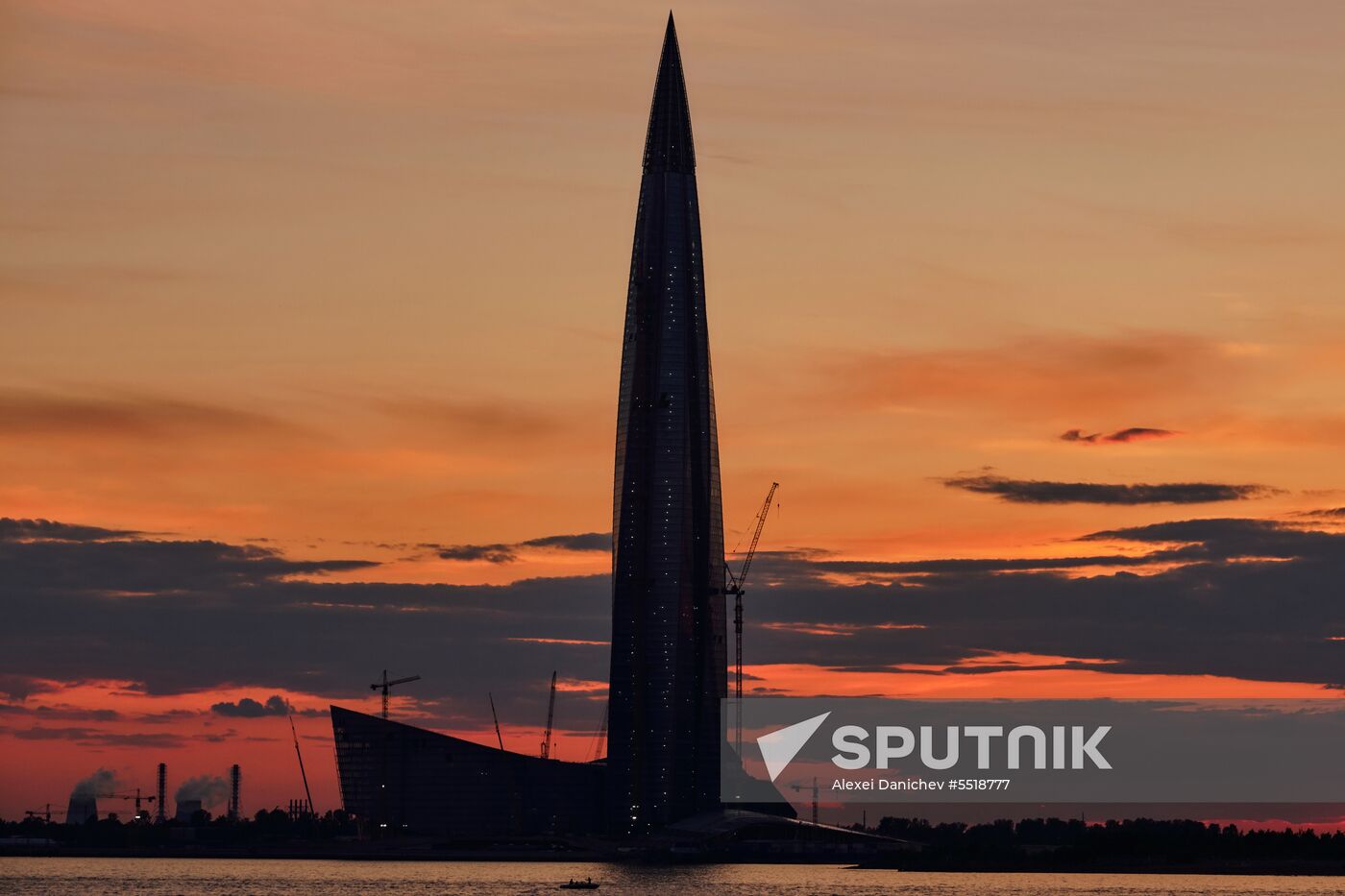 Lakhta Center in St. Petersburg