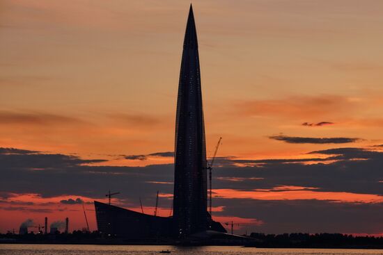 Lakhta Center in St. Petersburg