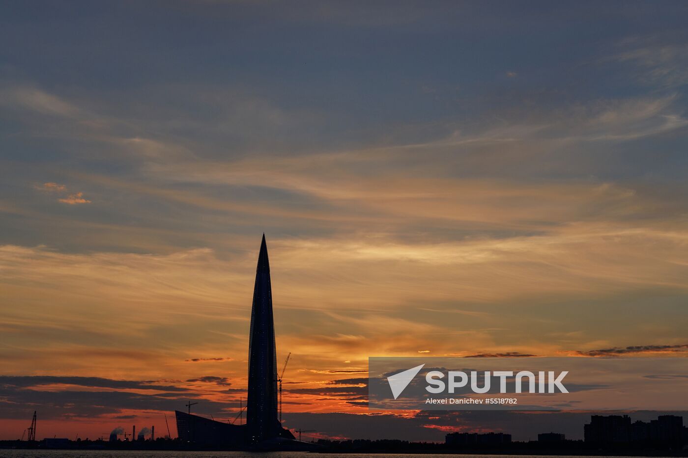 Lakhta Center in St. Petersburg