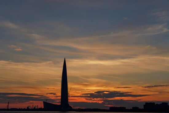 Lakhta Center in St. Petersburg