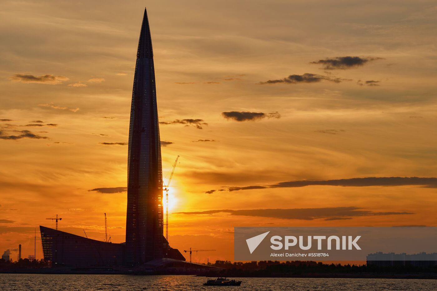 Lakhta Center in St. Petersburg