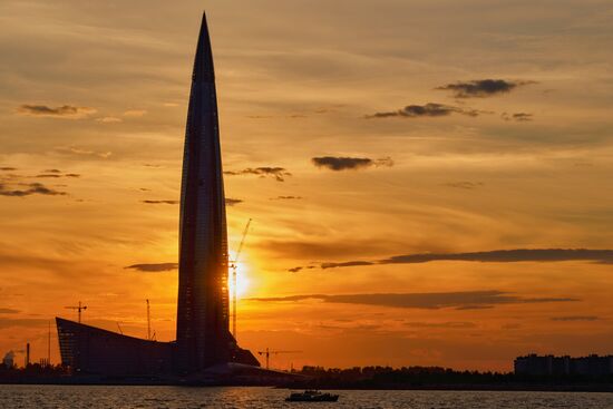 Lakhta Center in St. Petersburg