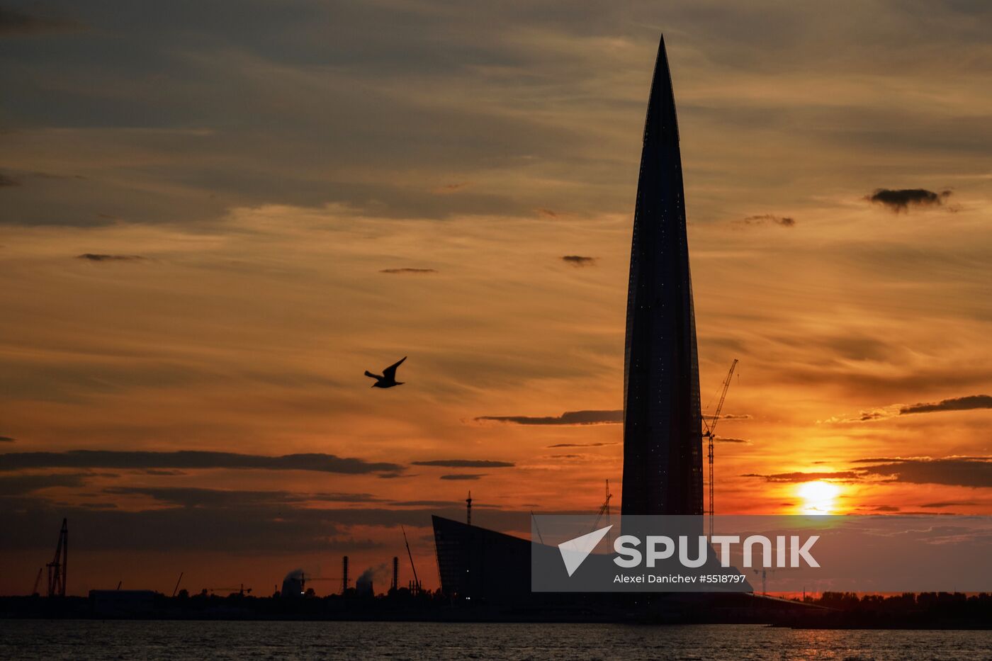 Lakhta Center in St. Petersburg