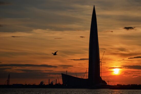 Lakhta Center in St. Petersburg