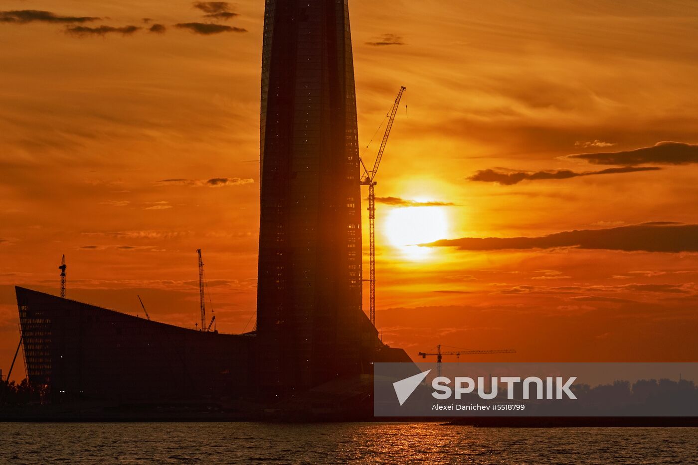 Lakhta Center in St. Petersburg