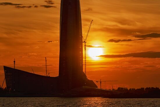 Lakhta Center in St. Petersburg