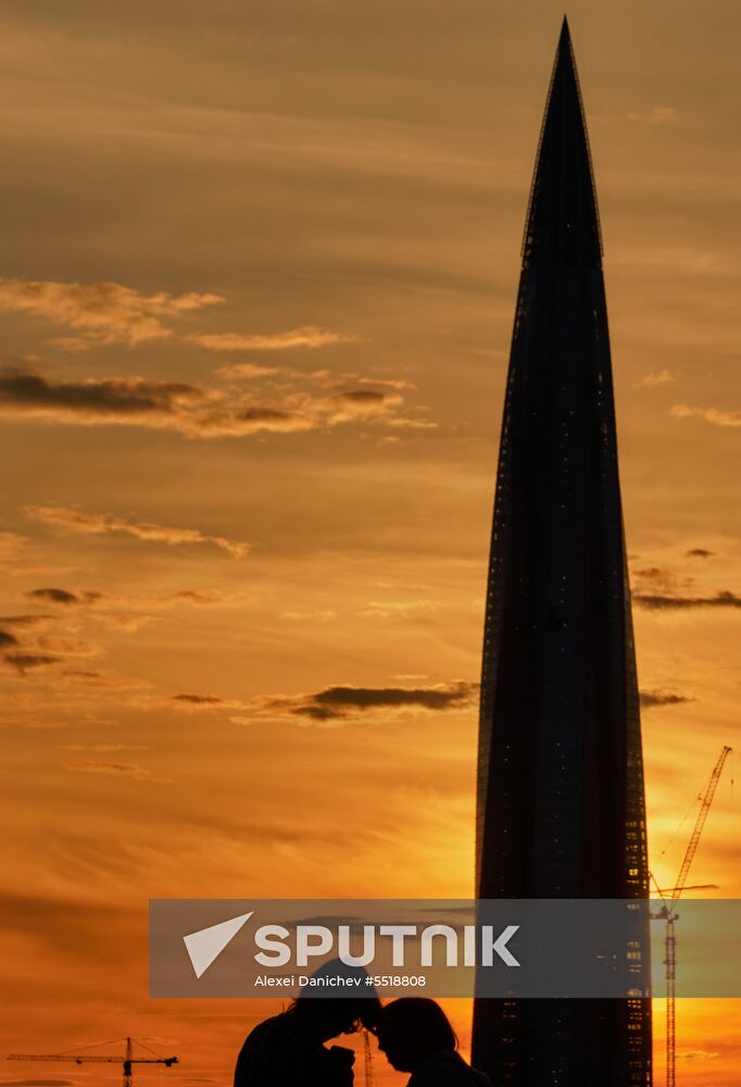 Lakhta Center in St. Petersburg