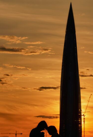 Lakhta Center in St. Petersburg