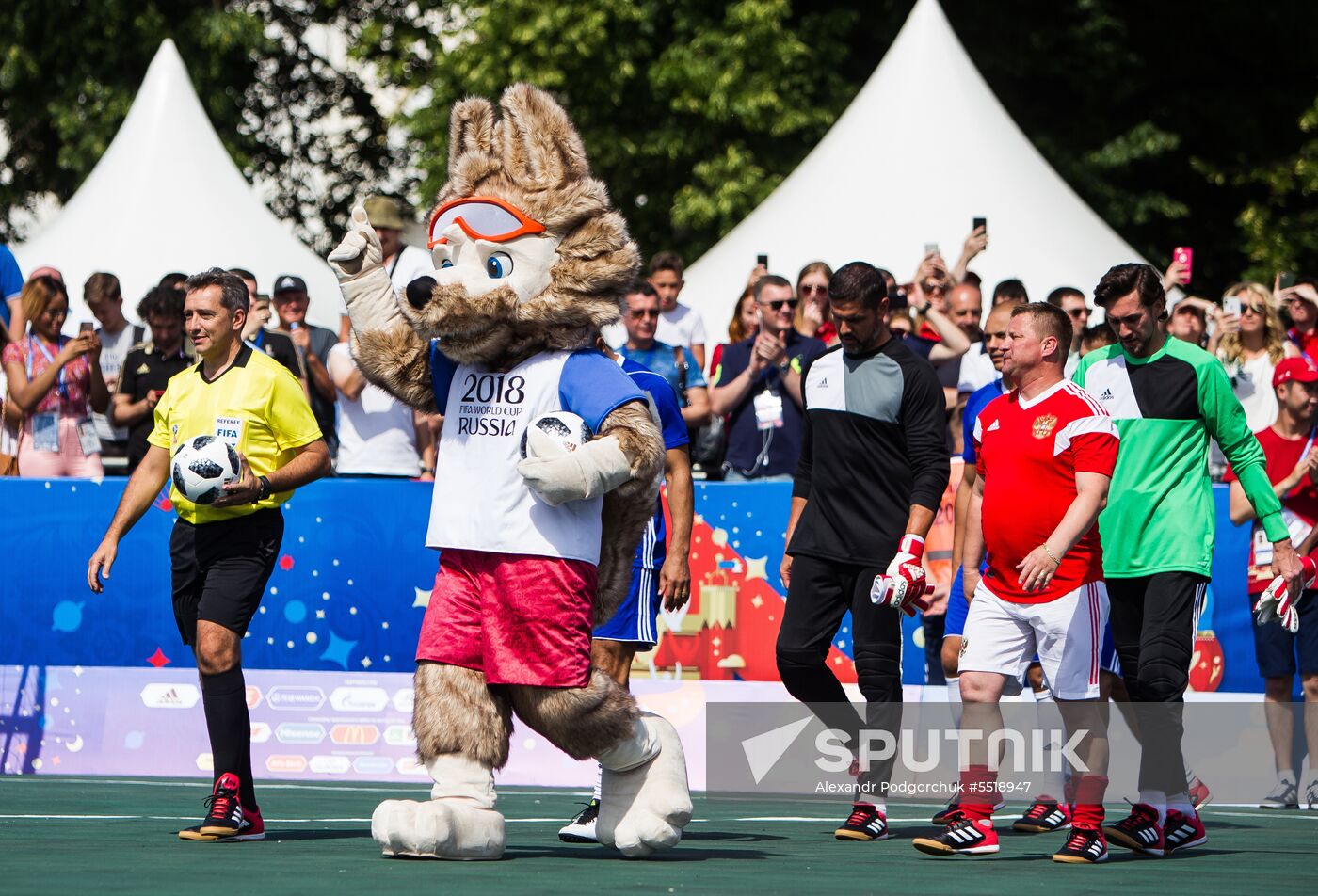 Russia World Cup Match of Legends