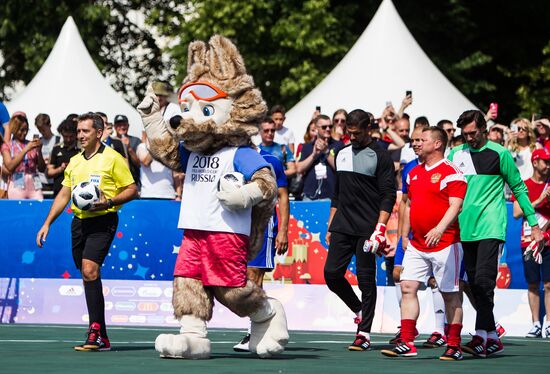 Russia World Cup Match of Legends
