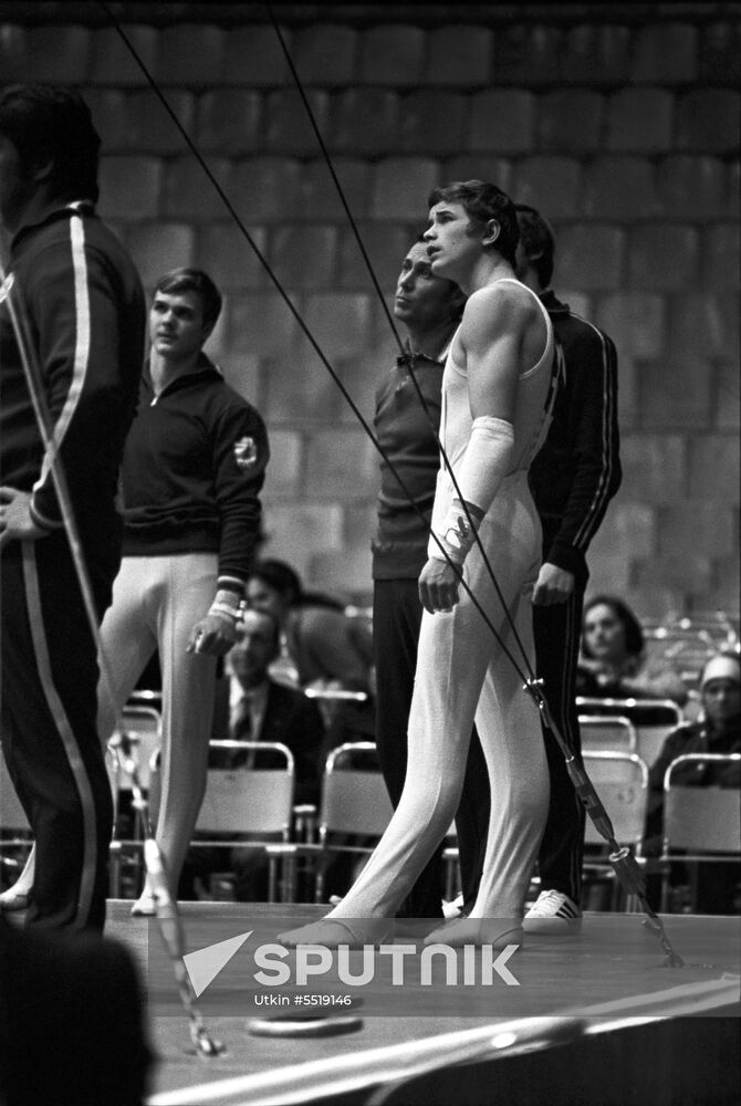 Gymnast Alexander Dityatin