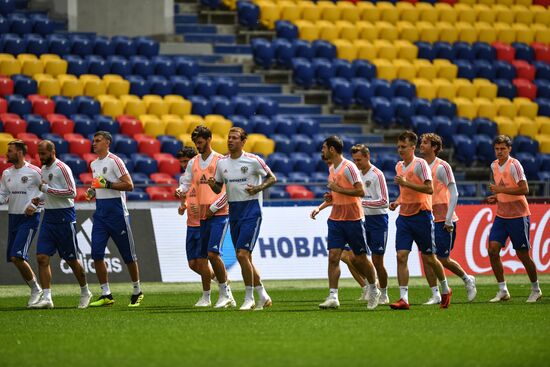 Russia World Cup Russia Training