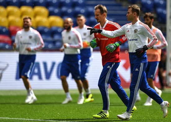 Russia World Cup Russia Training