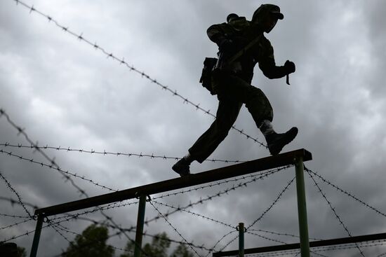 Combat Reconnaissance Excellence competition in Novosibirsk Region