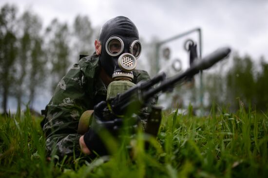 Combat Reconnaissance Excellence competition in Novosibirsk Region