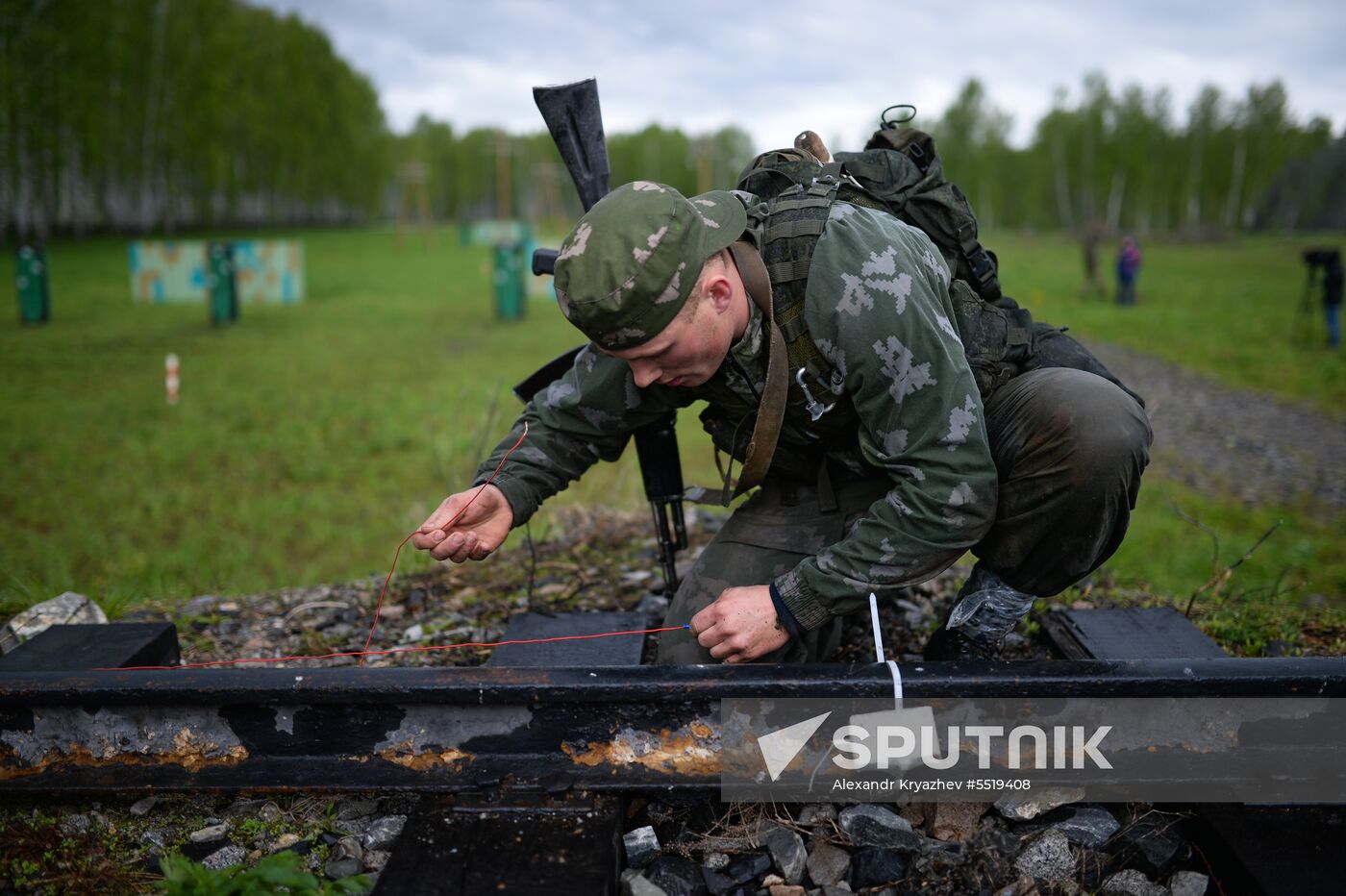 Combat Reconnaissance Excellence competition in Novosibirsk Region