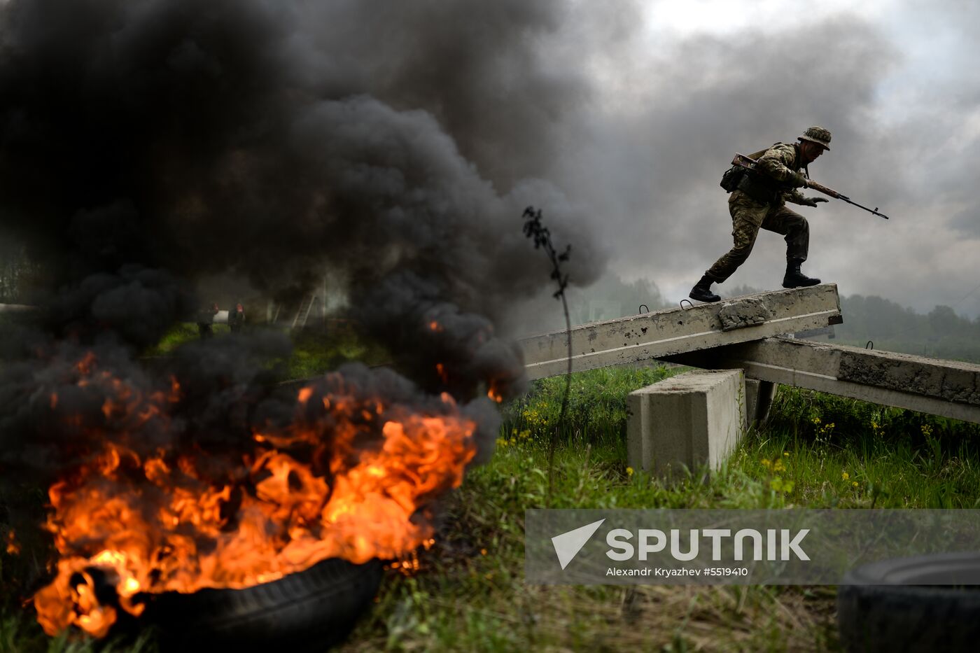 Combat Reconnaissance Excellence competition in Novosibirsk Region