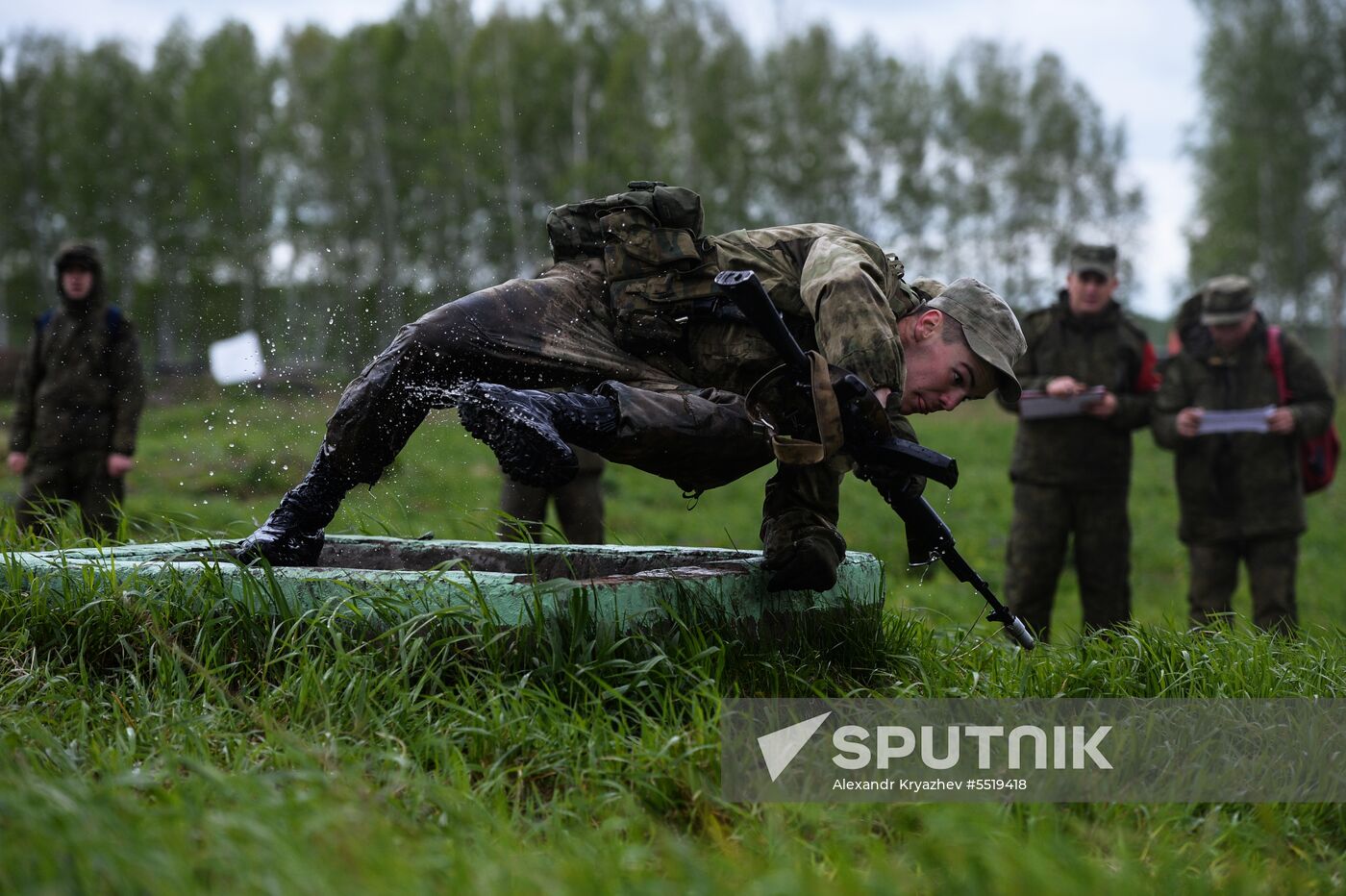 Combat Reconnaissance Excellence competition in Novosibirsk Region