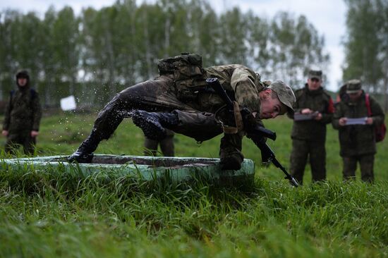 Combat Reconnaissance Excellence competition in Novosibirsk Region