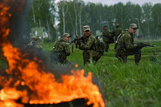 Combat Reconnaissance Excellence competition in Novosibirsk Region