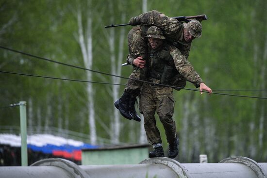 Combat Reconnaissance Excellence competition in Novosibirsk Region