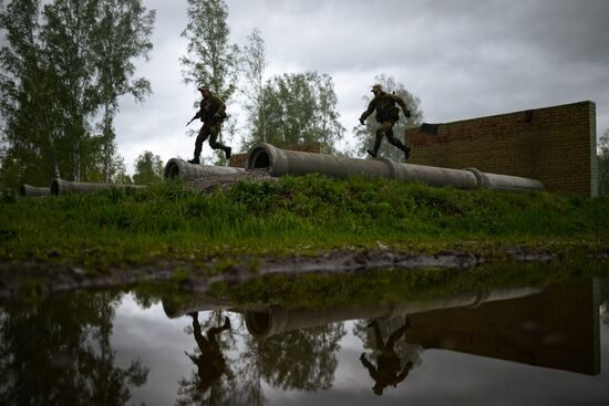 Combat Reconnaissance Excellence competition in Novosibirsk Region