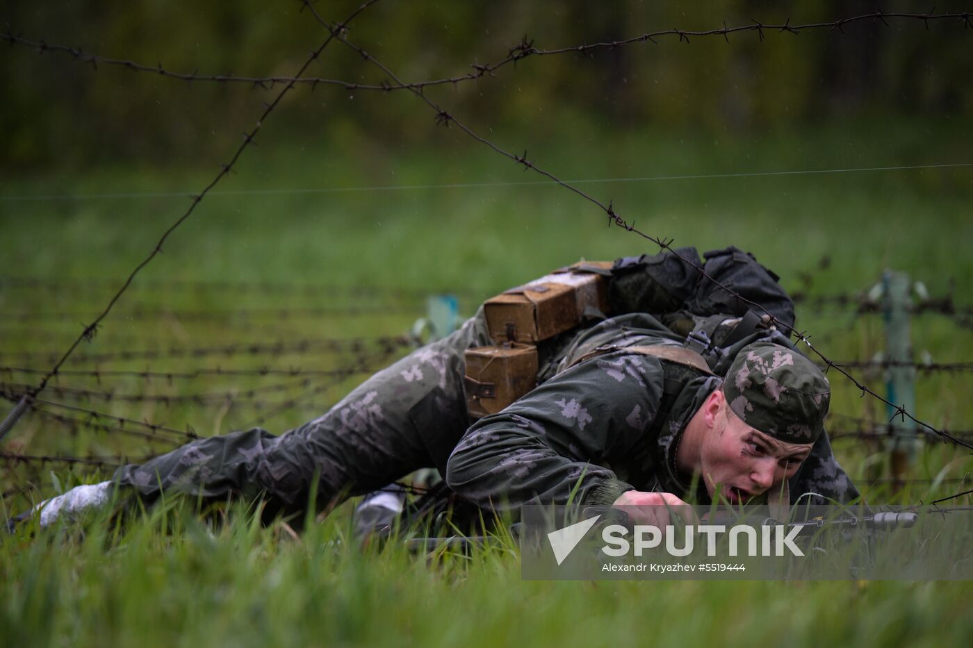 Combat Reconnaissance Excellence competition in Novosibirsk Region