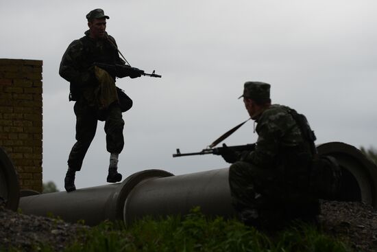 Combat Reconnaissance Excellence competition in Novosibirsk Region